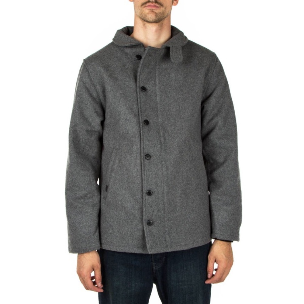 Brixton Mast Jacket - Heather Grey - Picture 2 of 3